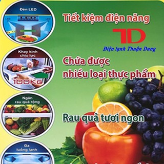 Miếng dán tủ lạnh SHARP, tem trang trí tủ lạnh SHARP