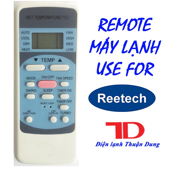 Remote máy lạnh, điều khiển dành cho máy lạnh Retech