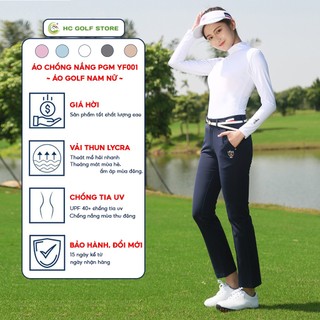 Áo chống nắng golf nữ PGM YF001, áo chống nắng thể thao,áo lót chống nắng chất thun lạnh co giãn thấm hút mồ hôi-HC GOLF