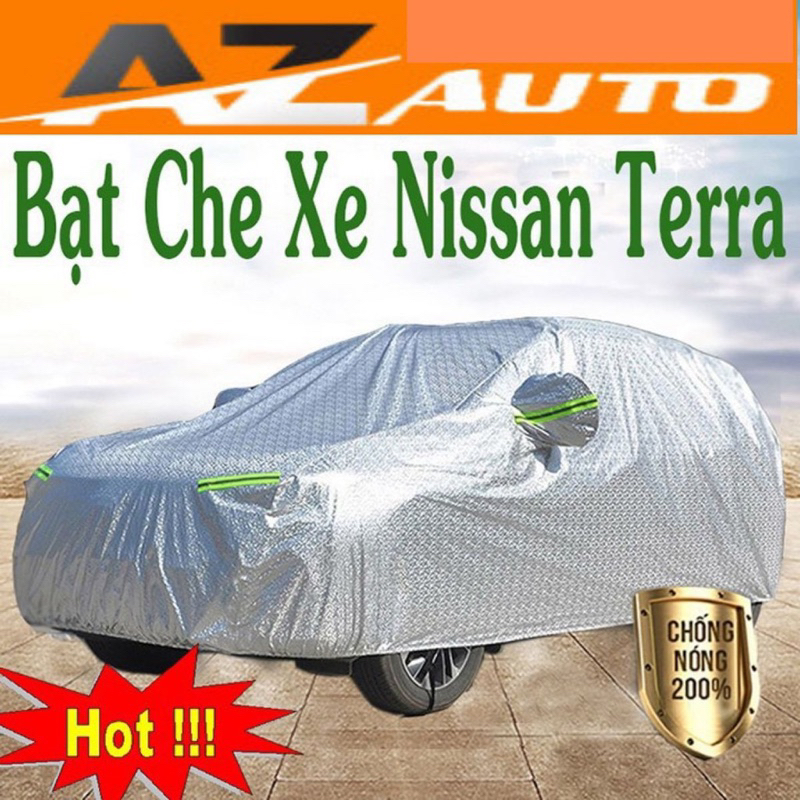 Bạt Phủ Xe Ô Tô Nissan Terra - Cao Cấp 3 Lớp Cách Nhiệt, Bạt Phủ Xe Ô Tô Nissan Terra