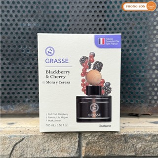 Nước Hoa Xe Hơi 100% Tinh Dầu Pháp Grasse Blackberry Cherry Diffuser