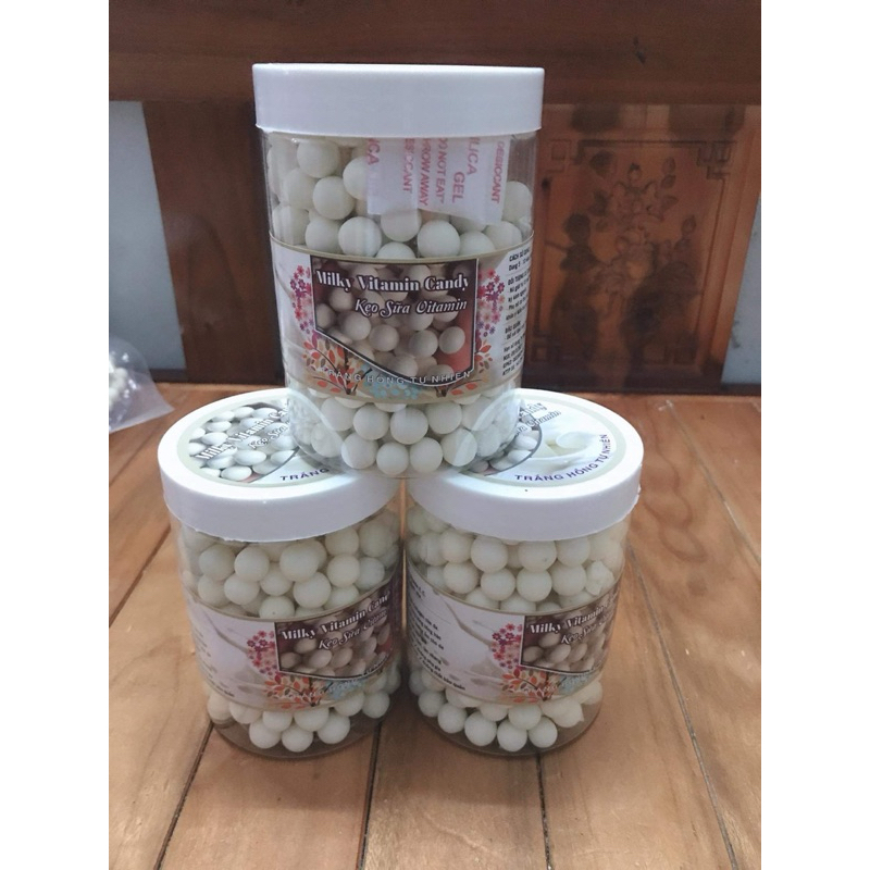 viên mầm sữa ( kẹo mầm sữa túi zíp 500g )