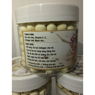 viên mầm sữa ( kẹo mầm sữa túi zíp 500g )