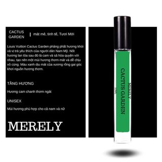 Nước Hoa MERELY Cactus Garden 10ml