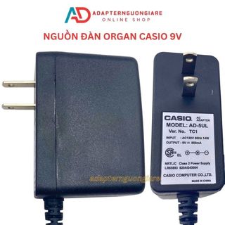 Cục nguồn cho đàn Casio 9V 850ma xịn
