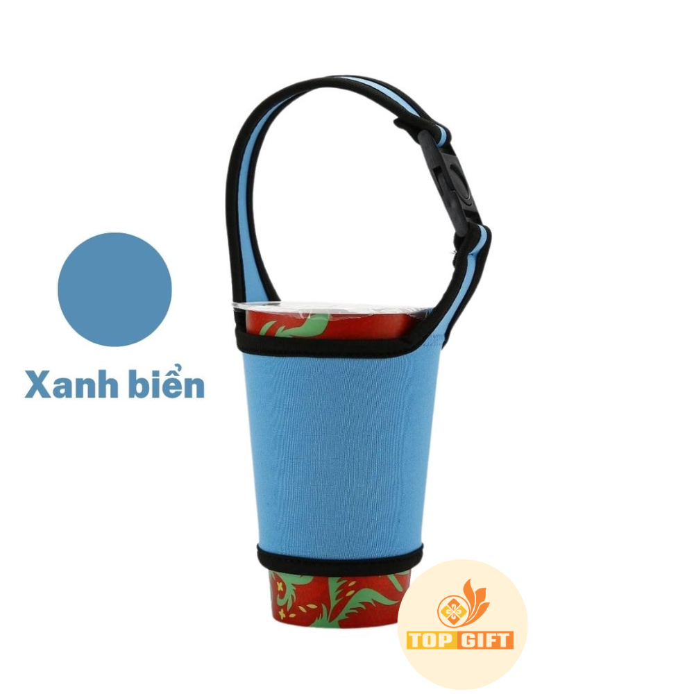 Túi đựng Ly giữ nhiệt TopGift Coffee Holic 380ml - 700ml tiện dụng | BigBuy360 - bigbuy360.vn