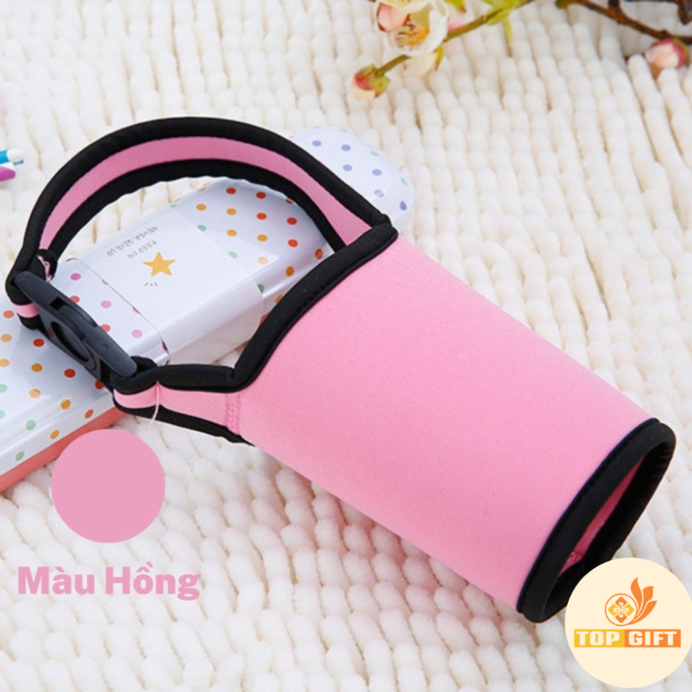 Túi đựng Ly giữ nhiệt TopGift Coffee Holic 380ml - 700ml tiện dụng | BigBuy360 - bigbuy360.vn