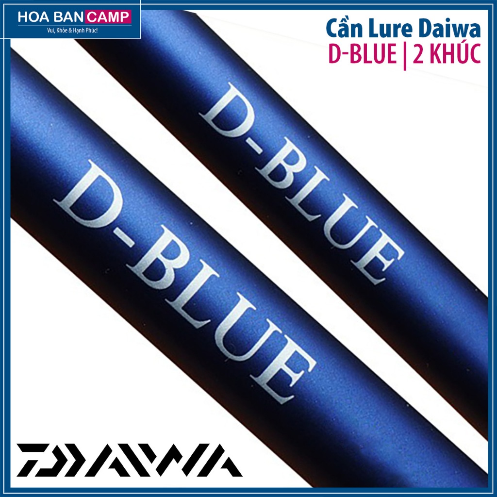 Cần Lure Daiwa D-Blue | 2 Khúc