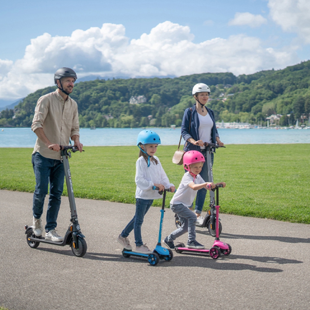 Xe Scooter 3 bánh Globber Primo Lights Anodized Tbar từ 3-7 tuổi [Keroshop]