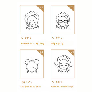 Combo 10 Miếng Mặt Nạ Mask Nội Địa Trung Trái Cây Tinh Chất Đủ Loại Dưỡng Da Cao Cấp