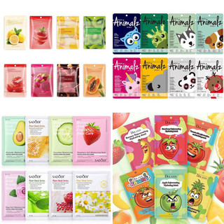 Combo 10 Miếng Mặt Nạ Mask Nội Địa Trung Trái Cây Tinh Chất Đủ Loại Dưỡng Da Cao Cấp