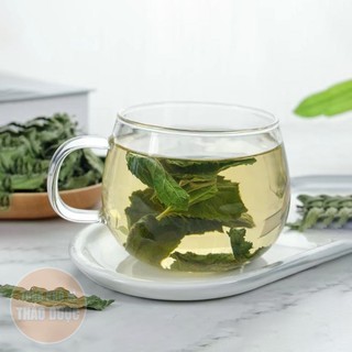 Lá bạc hà sấy lạnh 100g, trà bạc hà, nguyên lá, sạch, thơm, dùng pha trà, giảm căng thẳng, stress