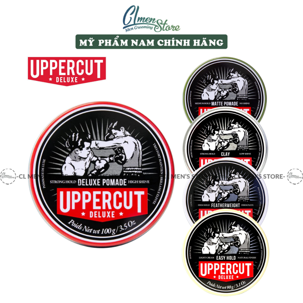 [Full Line] Sáp Vuốt Tóc Uppercut Deluxe