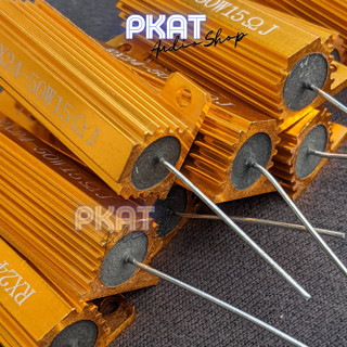 Điện trở 50w cho phân tần loa giá 1 cái hàng đẹp chân đồng 1 ly dài 35 mm