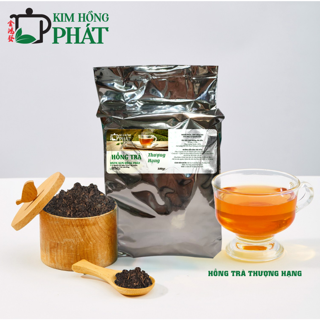 Hồng Trà ( Trà Đen ) Nguyên Liệu Pha Trà Sữa 500g