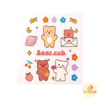 Sticker cute, Hình dán sticker trang trí TopGift