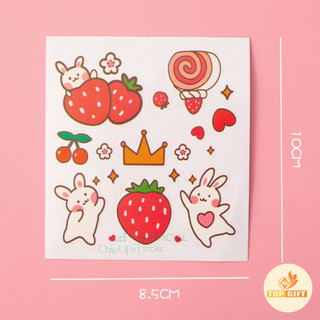 Sticker cute, Hình dán sticker trang trí TopGift