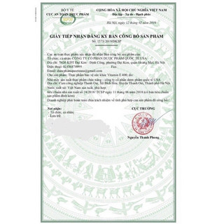 Vitamin E 400 viên uống đẹp da hộp 100 viên