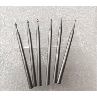 Mũi quả đào cán 2.35mm (6 mũi lũa quả đào cán 2.35mm từ 0.6mm-1.6mm)