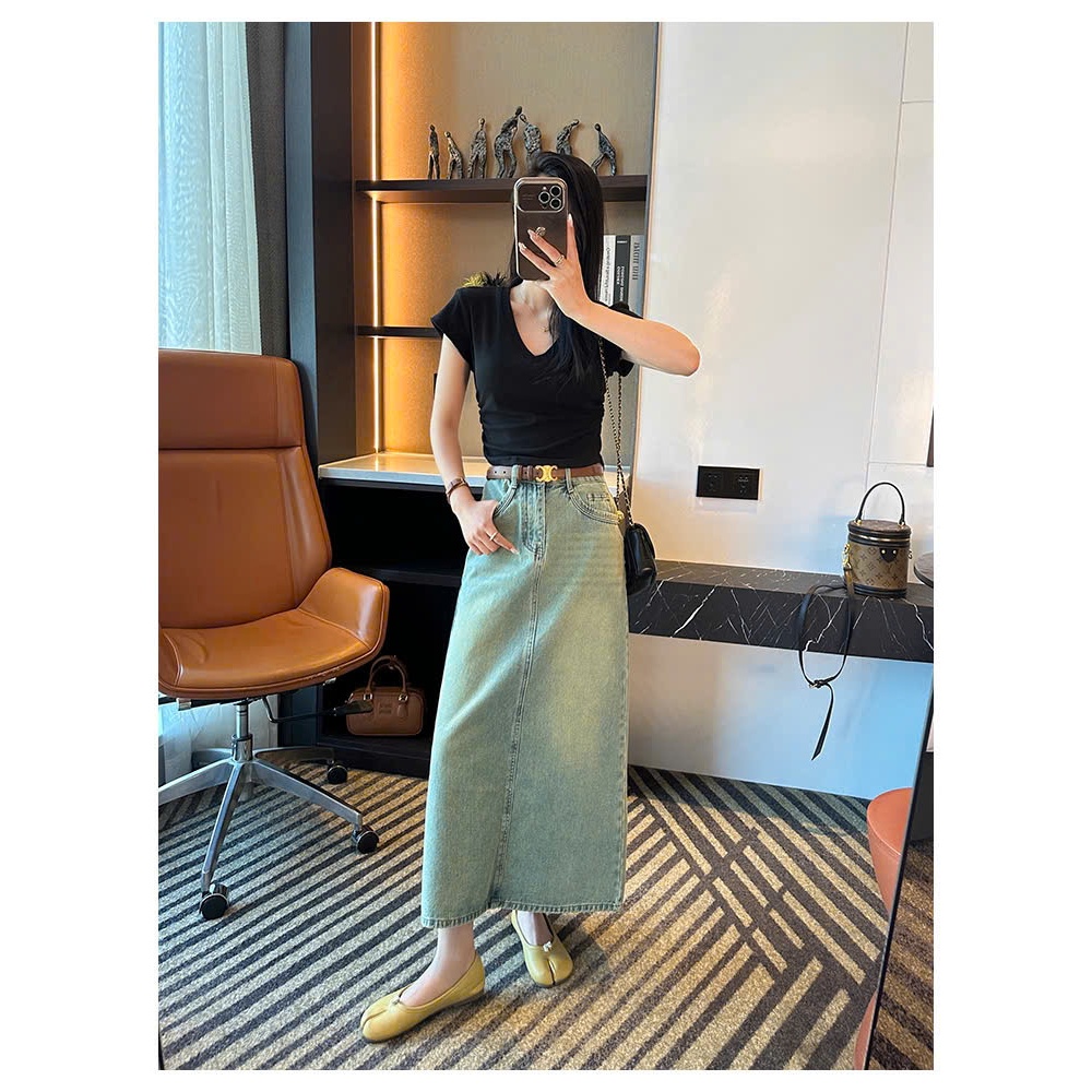 CHÂN VÁY JEAN 7012