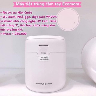 Máy tiệt trùng sấy khô UV ECO-203 Light cầm tay di động bảo hành chính hãng 2 năm