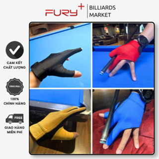 Găng Tay Bida Hở Ngón Không Logo size S, Thấm Hút Mồ Hôi, Chống Trơn Trượt, Găng Tay Trái