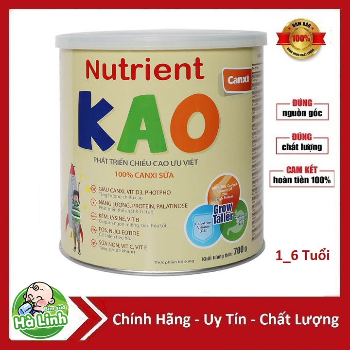 Sữa Nutrient KAO hộp 700g (Date 2027)
