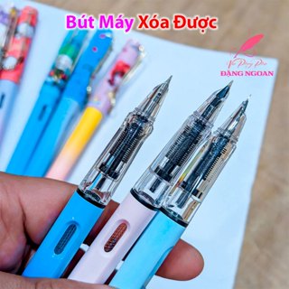   Combo  1 Bút Máy Tẩy Xóa Được + 1 Hộp 30 Ống Mực | Bút Bơm Mực Siêu Bền | VPP Đặng Ngoan 