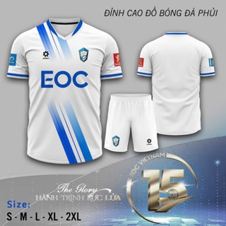 Quần Áo bóng đá, đá bóng CLB EOC Bộ vàng và trắng quần áo EOC hpl