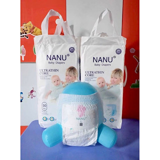 [HCM] Bỉm/Tã Dán/Quần Cao Cấp NANU BABY (50miếng)