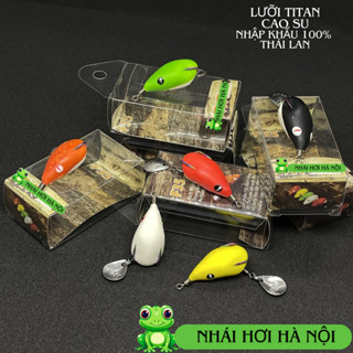 Nhái hơi câu lure F35 lưỡi titann không rỉ làm từ cao su nhập khẩu thái lan chính hãng 100% - Mồi câu F35