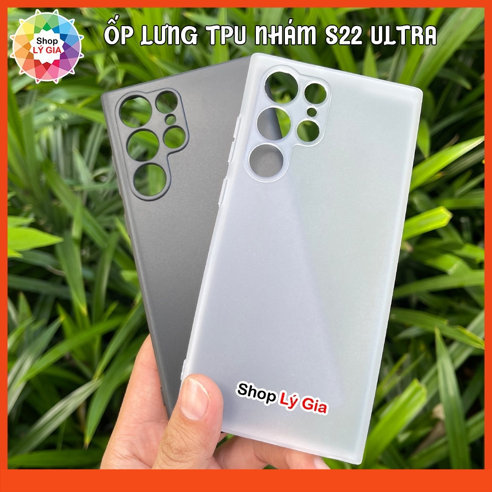 Ốp lưng TPU nhám cho Galaxy S22 Ultra