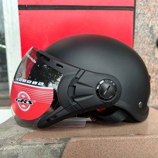 Mũ Bảo Hiểm 1/2 grs a33k Có Kính chắn gió chống bụi và tia uv nhiều mầu cho cả nam và nữ