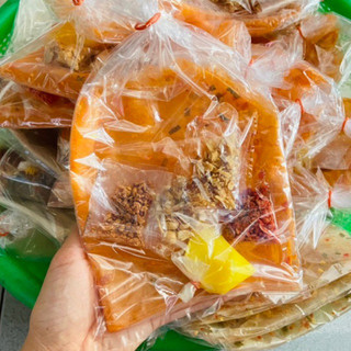 Combo 15 bịch bánh tráng đỏ bơ, bánh tráng phơi sương dẻo tôm bơ béo, hành phi, ruốc sấy, bánh tráng tôm - Nguyệt Như
