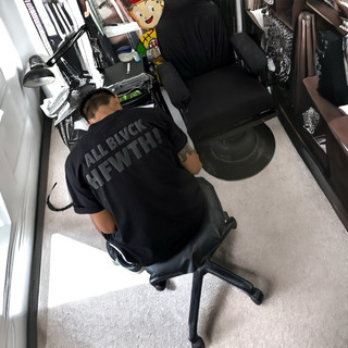 áo thun nam nữ al black HFWTH