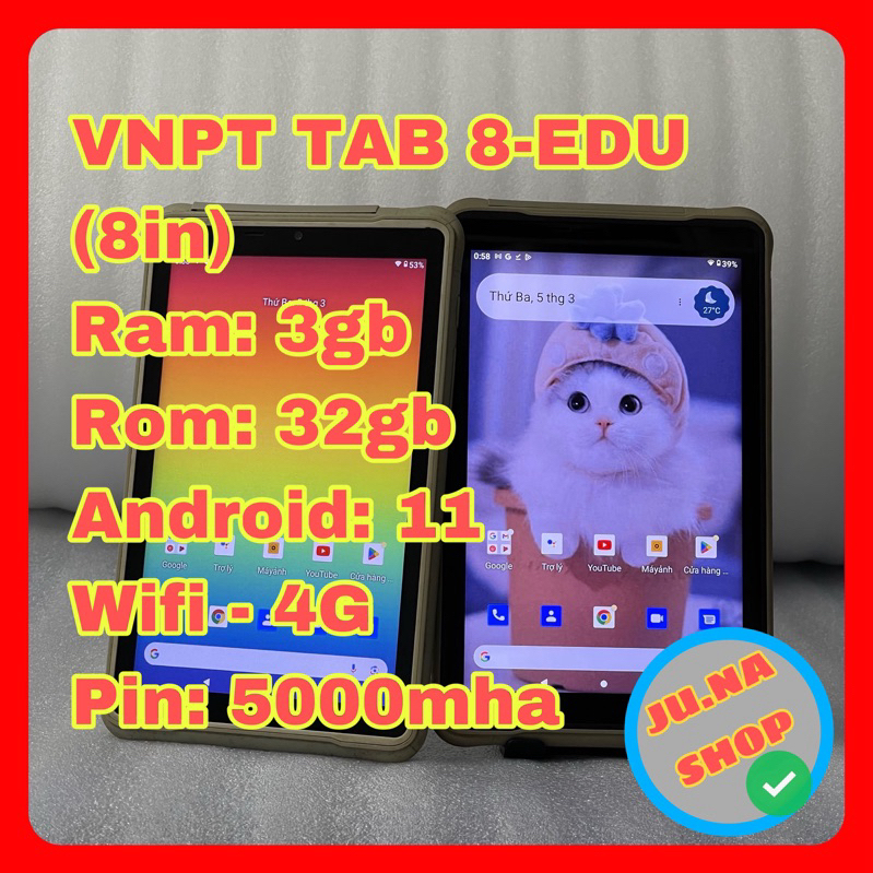 Máy Tính Bảng VNT - TAB 8 (3/32gb)