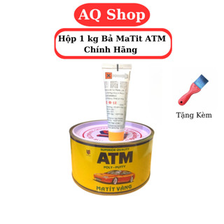 Bột trét bả matit vàng ATM bột bả sơn ô tô