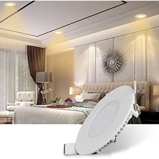 Đèn Led Âm Trần Tròn Siêu Mỏng 3W / 6W / 9W / 12W / 18W Cao Cấp