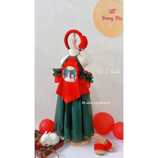 Set Yếm lụa bà ba cho bé