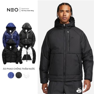 Áo Khoác Phao Nam Dày Ấm Vải Gió Chống Nước N.KE Therma-FIT Legacy Hooded Jacket Neoshophn JM974