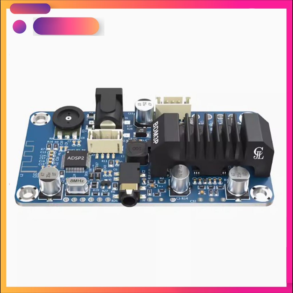 BDM3P - Mạch khuyếch đại âm thanh Sure Wondom TPA3116 50Wx2, Bluetooth 5.0 DSP, 10-24VDC