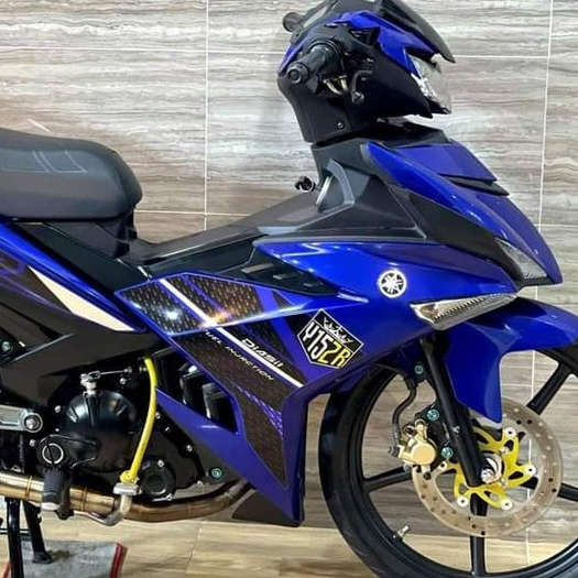 Tem Rời Exciter 150 Y15ZR Dán Xe Xanh Gp - Chuẩn Tem Không Phai Màu