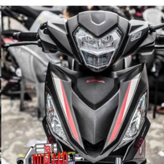 Tem Rời Winner V1 GTR Dán Xe Đen Nhám