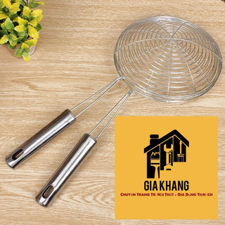  VỢT LẨU RÁN CHIÊN VỢT VÒNG VỚT THỨC ĂN INOX
