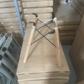 CHÂN GHẾ GỖ ĐAN SẮT EAMES, GHẾ CAFE
