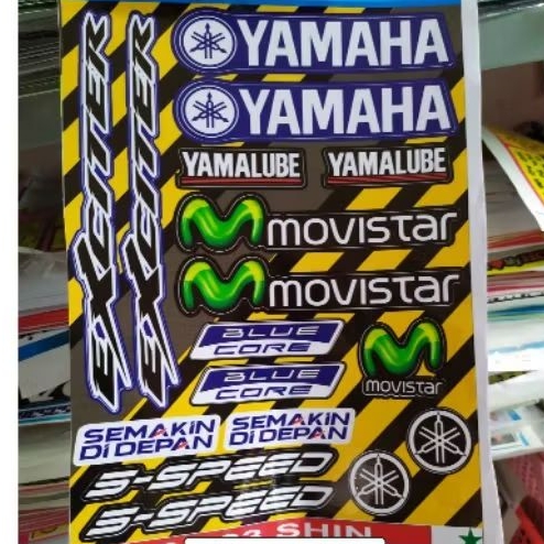 Tem dán Sticker Yamaha, Ohlins, Motul