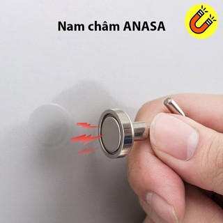 Nam châm móc treo - móc cong D16mm, sản phẩm dính hút 2KG