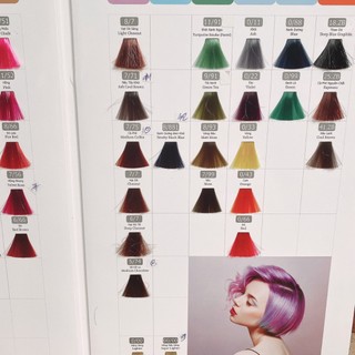 MÀU NHUỘM TÓC COLORLINE ĐỦ MÀU