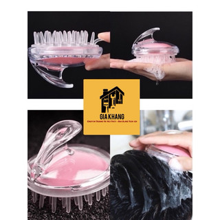  LƯỢC GỘI ĐẦU MASSAGE GAI SILICON THƯ GIÃN
