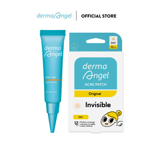 Combo Chăm Da Mụn Derma Angel Acne Gel + Acne Patch Day 12